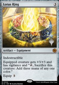 Lotus Ring - Planeswalker symbol stamped promos