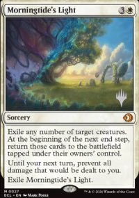 Morningtide's Light - Planeswalker symbol stamped promos