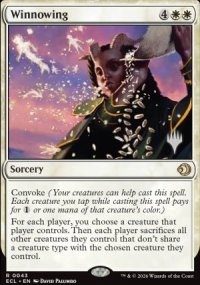 Winnowing - Planeswalker symbol stamped promos