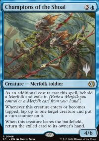 Champions of the Shoal - Planeswalker symbol stamped promos