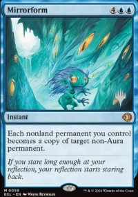Mirrorform - Planeswalker symbol stamped promos