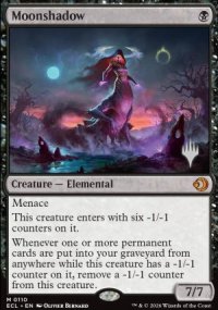Moonshadow - Planeswalker symbol stamped promos