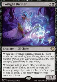 Twilight Diviner - Planeswalker symbol stamped promos