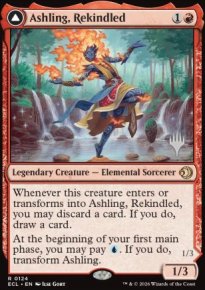 Ashling, Rekindled - Planeswalker symbol stamped promos
