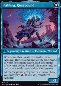 Ashling, Rimebound - Planeswalker symbol stamped promos