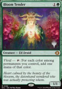 Bloom Tender - Planeswalker symbol stamped promos