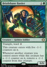 Bristlebane Battler - Planeswalker symbol stamped promos