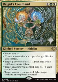 Brigid's Command - Planeswalker symbol stamped promos