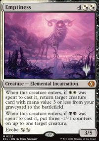 Emptiness - Planeswalker symbol stamped promos