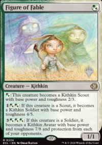 Figure of Fable - Planeswalker symbol stamped promos