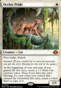 Ocelot Pride - Planeswalker symbol stamped promos