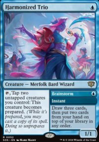 Harmonized Trio - Planeswalker symbol stamped promos