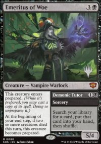 Demonic Tutor - Planeswalker symbol stamped promos