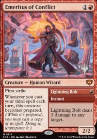 Lightning Bolt - Planeswalker symbol stamped promos