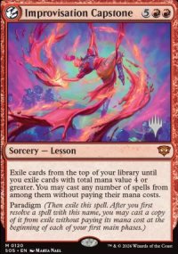 Improvisation Capstone - Planeswalker symbol stamped promos