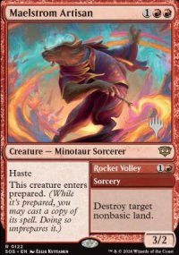 Maelstrom Artisan - Planeswalker symbol stamped promos
