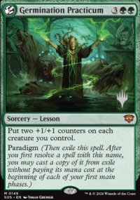 Germination Practicum - Planeswalker symbol stamped promos