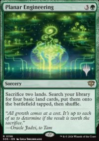 Planar Engineering - Planeswalker symbol stamped promos