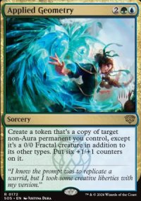 Applied Geometry - Planeswalker symbol stamped promos
