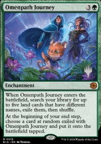 Omenpath Journey - Planeswalker symbol stamped promos