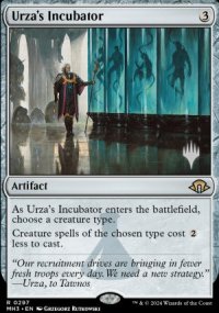 Urza's Incubator - Planeswalker symbol stamped promos