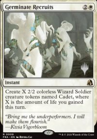 Germinate Recruits - Planeswalker symbol stamped promos