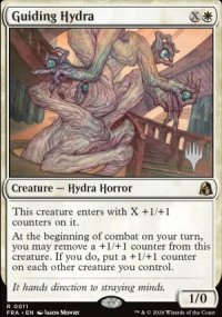 Guiding Hydra - Planeswalker symbol stamped promos