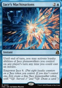 Jace's Machinations - Planeswalker symbol stamped promos
