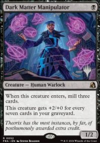 Dark Matter Manipulator - Planeswalker symbol stamped promos