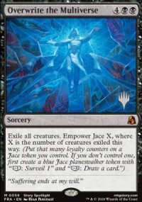 Overwrite the Multiverse - Planeswalker symbol stamped promos