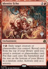 Identity Echo - Planeswalker symbol stamped promos