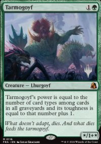 Tarmogoyf - Planeswalker symbol stamped promos
