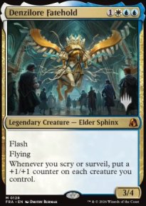Denzilore Fatehold - Planeswalker symbol stamped promos