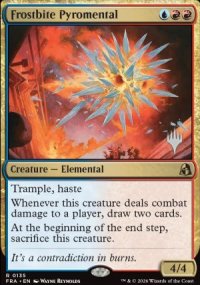 Frostbite Pyromental - Planeswalker symbol stamped promos