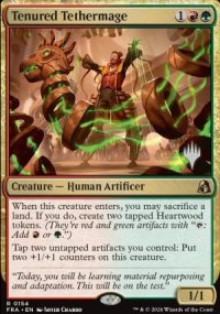 Tenured Tethermage - Planeswalker symbol stamped promos