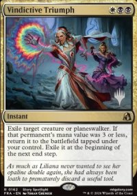 Vindictive Triumph - Planeswalker symbol stamped promos
