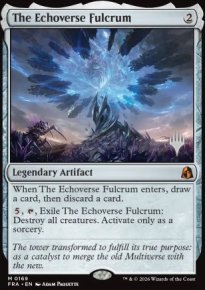 The Echoverse Fulcrum - Planeswalker symbol stamped promos