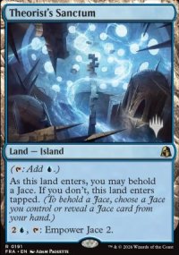 Theorist's Sanctum - Planeswalker symbol stamped promos