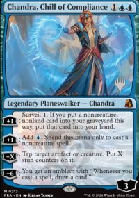 Chandra, Chill of Compliance - Planeswalker symbol stamped promos