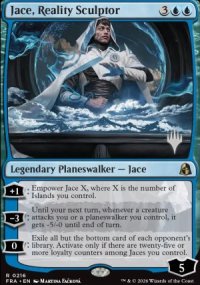 Jace, Reality Sculptor - Planeswalker symbol stamped promos