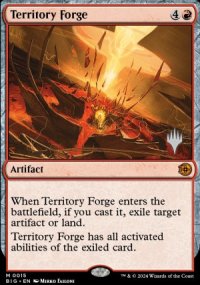 Territory Forge - Planeswalker symbol stamped promos
