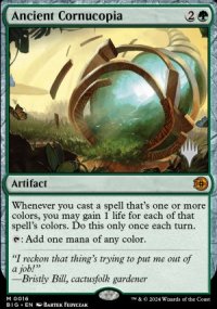 Ancient Cornucopia - Planeswalker symbol stamped promos