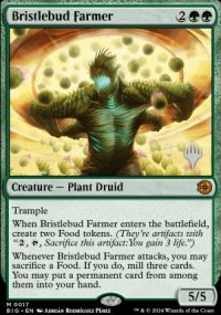 Bristlebud Farmer - Planeswalker symbol stamped promos
