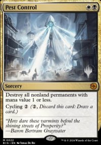 Pest Control - Planeswalker symbol stamped promos
