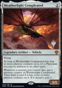 Weatherlight Compleated - Planeswalker symbol stamped promos