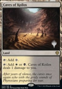 Caves of Koilos - Planeswalker symbol stamped promos