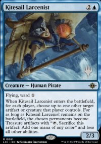 Kitesail Larcenist - Planeswalker symbol stamped promos
