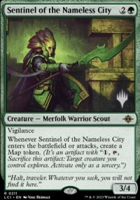 Sentinel of the Nameless City - Planeswalker symbol stamped promos
