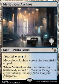 Meticulous Archive - Planeswalker symbol stamped promos