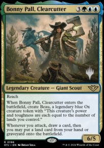 Bonny Pall, Clearcutter - Planeswalker symbol stamped promos